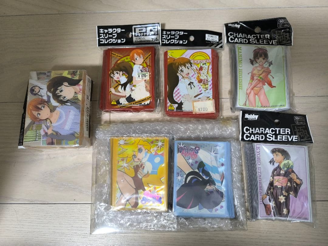 キャラクターカードスリーブ 新品未開封 セット