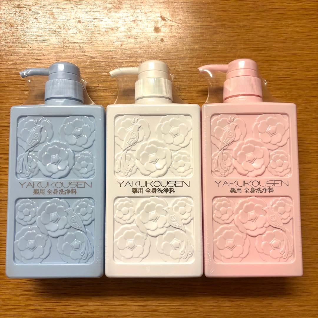 薬酵泉 ボディソープ 500ml 3本