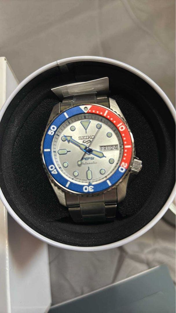 時計 SBSA319 SEIKO X PEPSI collaboration