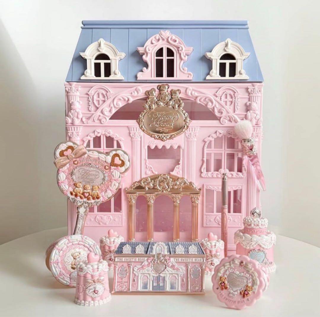 【即購入可】フラワーノーズ　スウィートベアコレクションボックスのみ 小物入れ ポケットの中のスウィーティーベアがたくさんの幸せを👜🧸 断れない