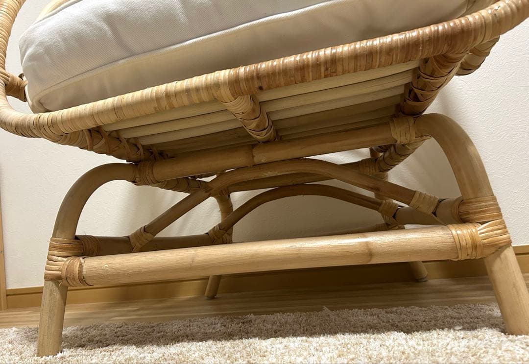 美品】IKEA BUSKBO ブスクボー パーソナルチェア クッション付き