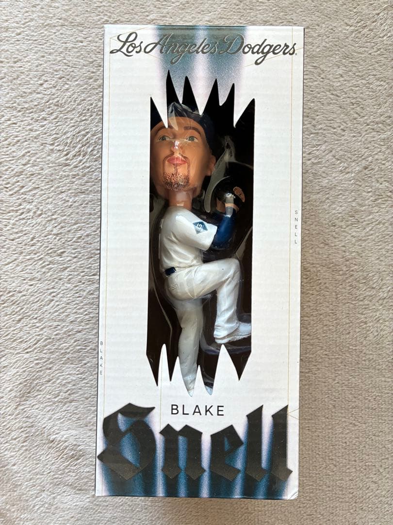 6/16ドジャースタジアム限定配布　ブレイク・スネル投手ボブルヘッド人形 世界限定5,000個! 大谷翔平選手ドジャース球場デビュー記念 MLB公式