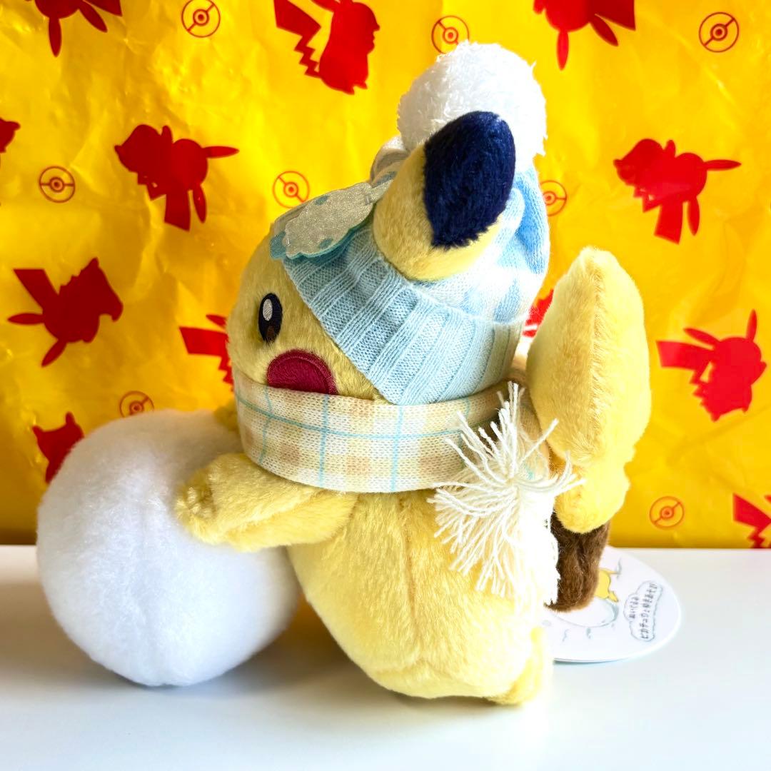2点セット】ポケモン ぬいぐるみ ピカチュウとゆきあそび ピカチュウ
