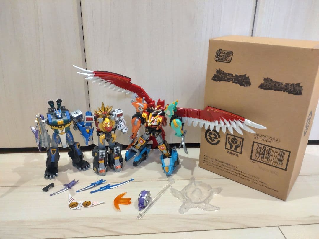 ガオレンジャー　ミニプラ　SMP ガオキング　ガオイカロス