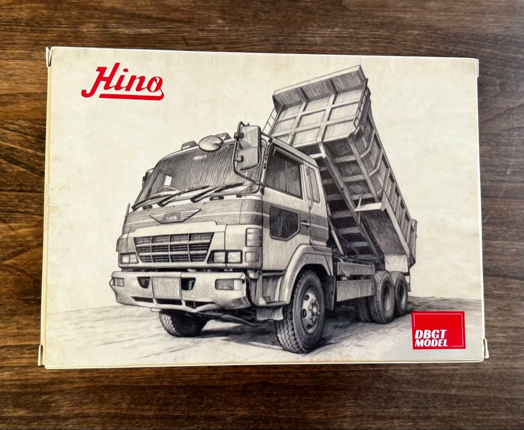 DBGT 1/64 日野 スーパードルフィン ダンプ トラック グリーン 緑