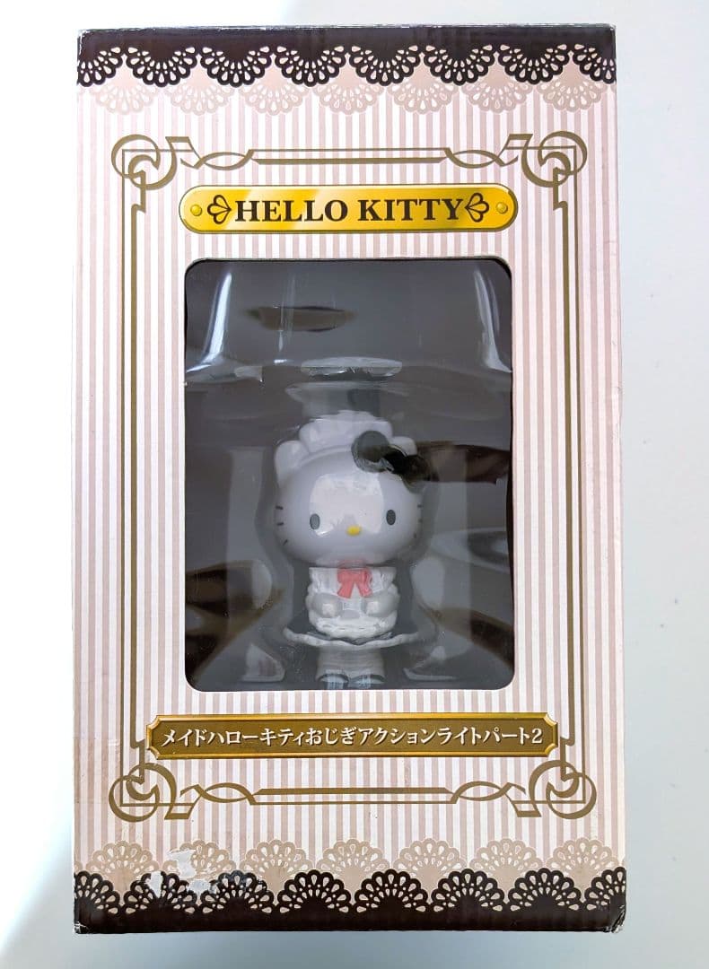 メイドハローキティ おじぎアクションライトパート２　キティちゃん　サンリオ