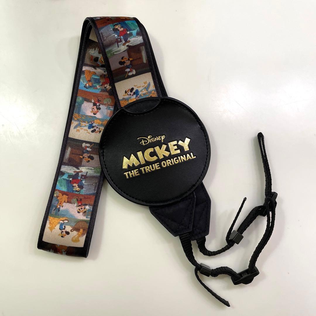 ミッキーマウス 90周年 カメラストラップ ディズニーストア - メルカリ