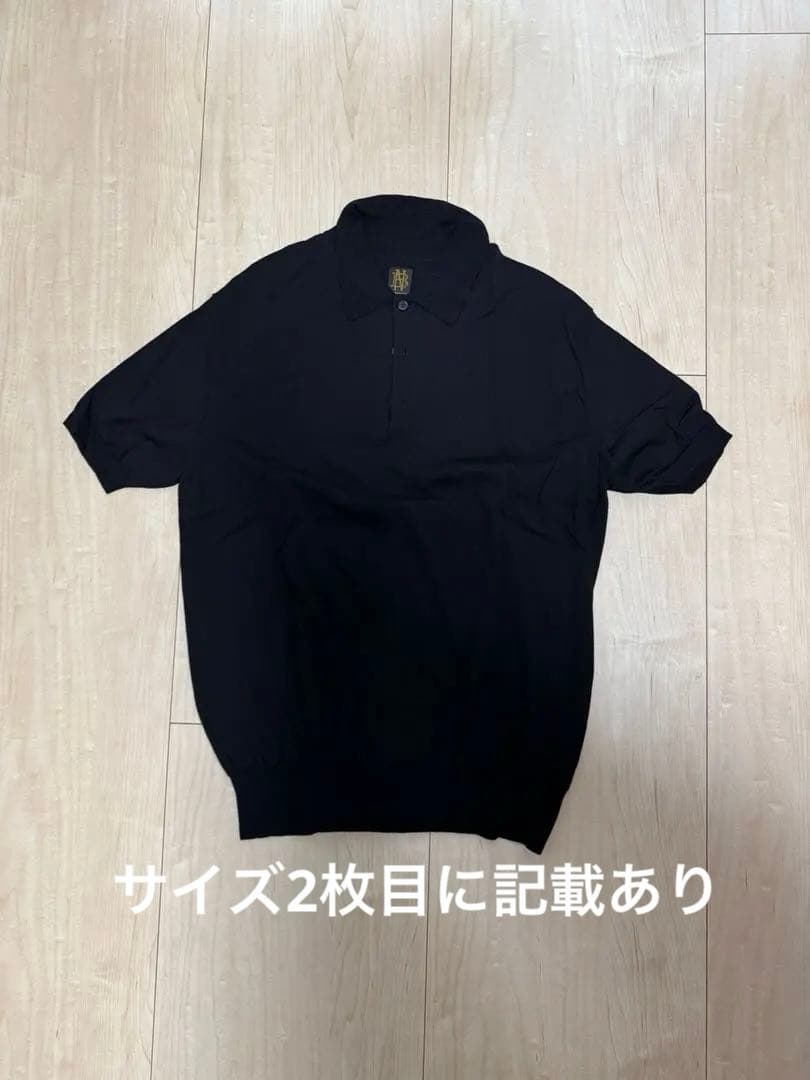 BATONER / バトナー ニットポロシャツ - メルカリ