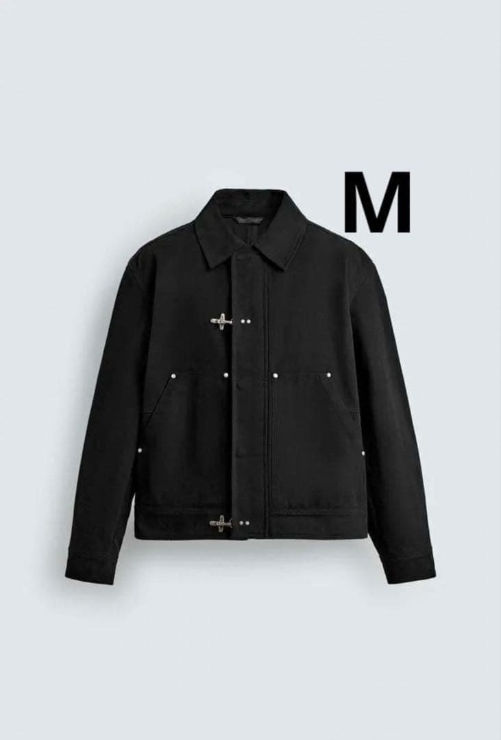 リラックスフィットトグルボタンジャケット　ファイヤーマンジャケット 〔Mサイズ〕