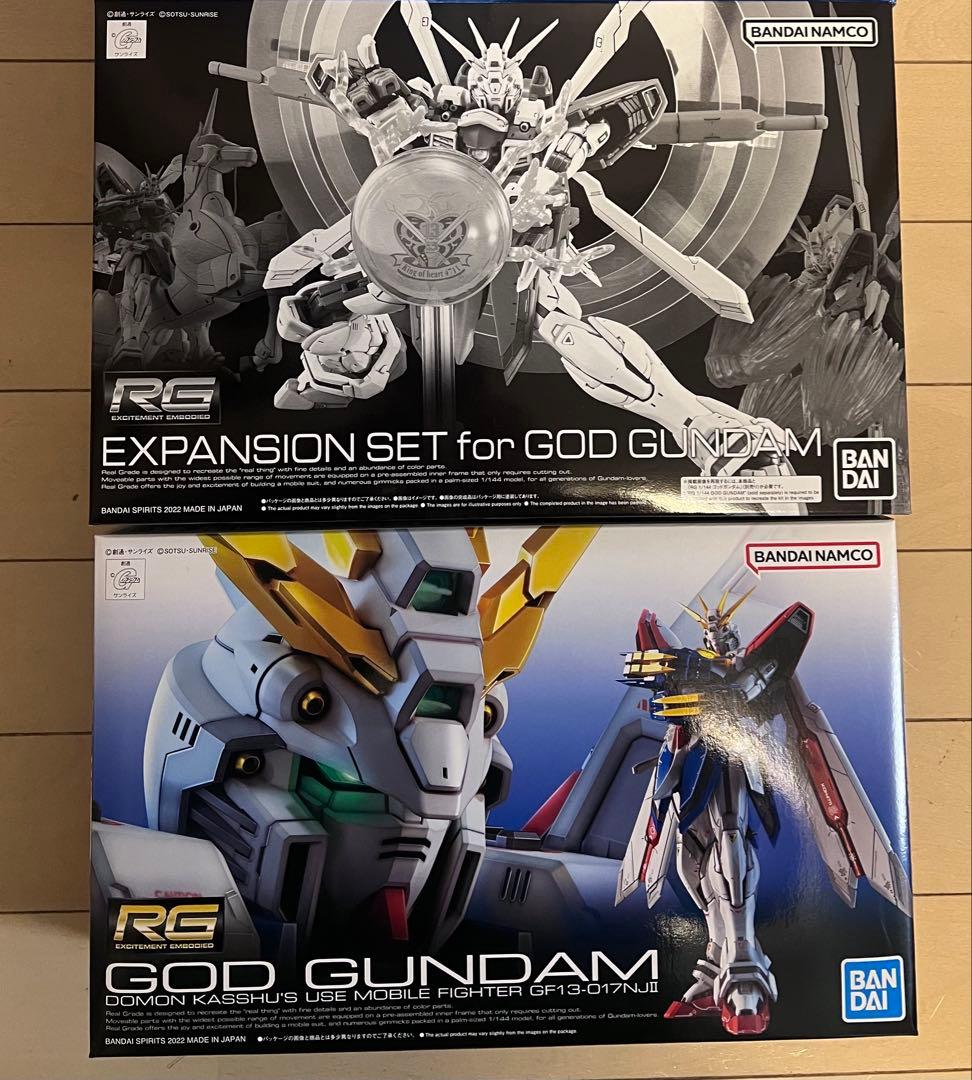 【未組立】RG ゴッドガンダム＋拡張セット＋HG ローズガンダム　セット Amazon | RG 1/144 ゴッドガンダム用 拡張セット | プラモデル 通販