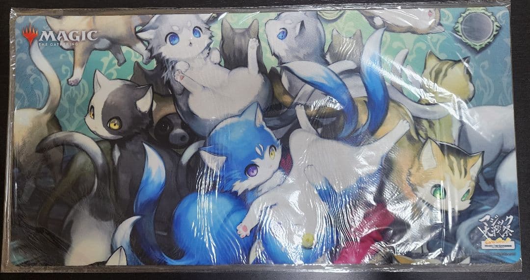 倍増の季節 プレイマット マジック大戦祭 マジック大戦祭 in 東京 2024《轟く機知、ラル》プレイマット P2442