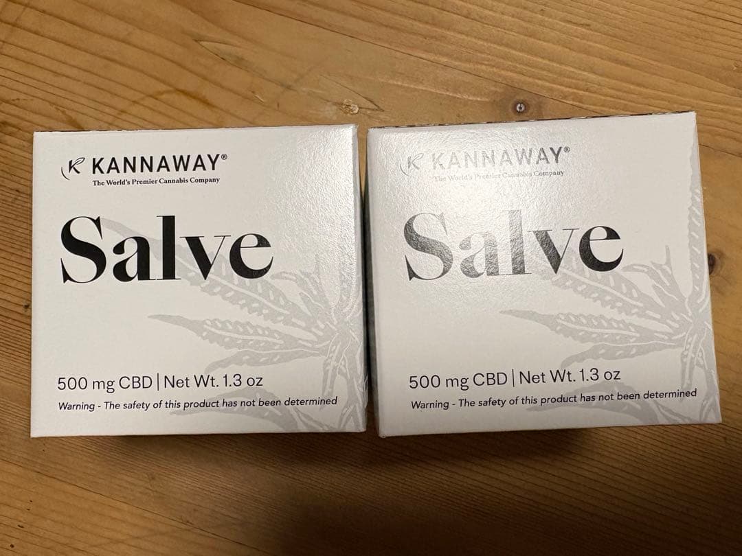 CBD500ml 高品質クリームkannawayサルヴェ　2個セット