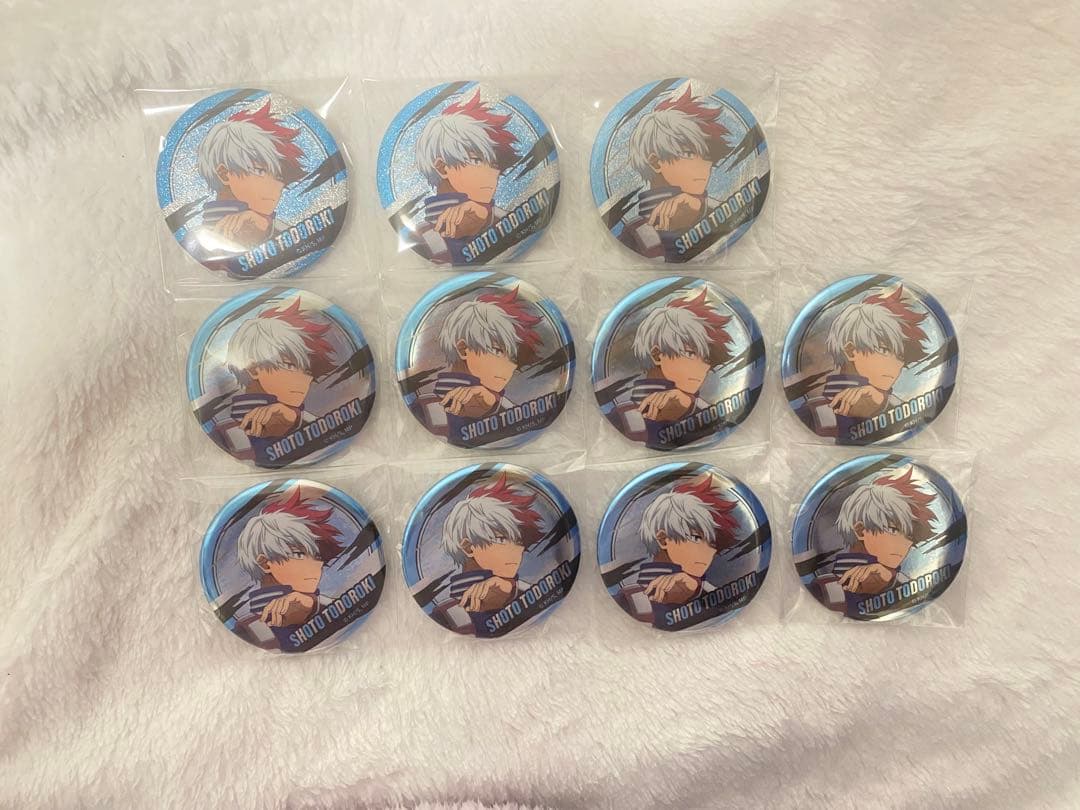 ヒロアカ 東急グループ 缶バッジ 轟焦凍 ショート 僕のヒーローアカデミア』コレクション缶バッジ プチ “HEROES