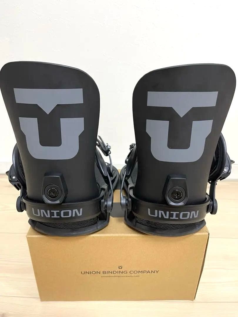 【極美品】 UNION ユニオンバインディング　ストラータMサイズ　ブラック