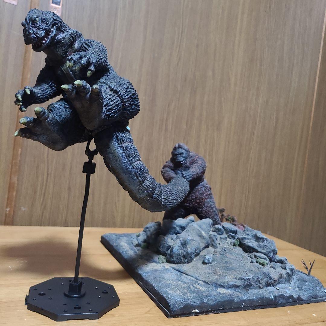 キングコング対ゴジラ　ジャイアントスイング　ソフビキット　イノウエアーツ キングコング対ゴジラ ジャイアントスイング ソフビキット イノウエ