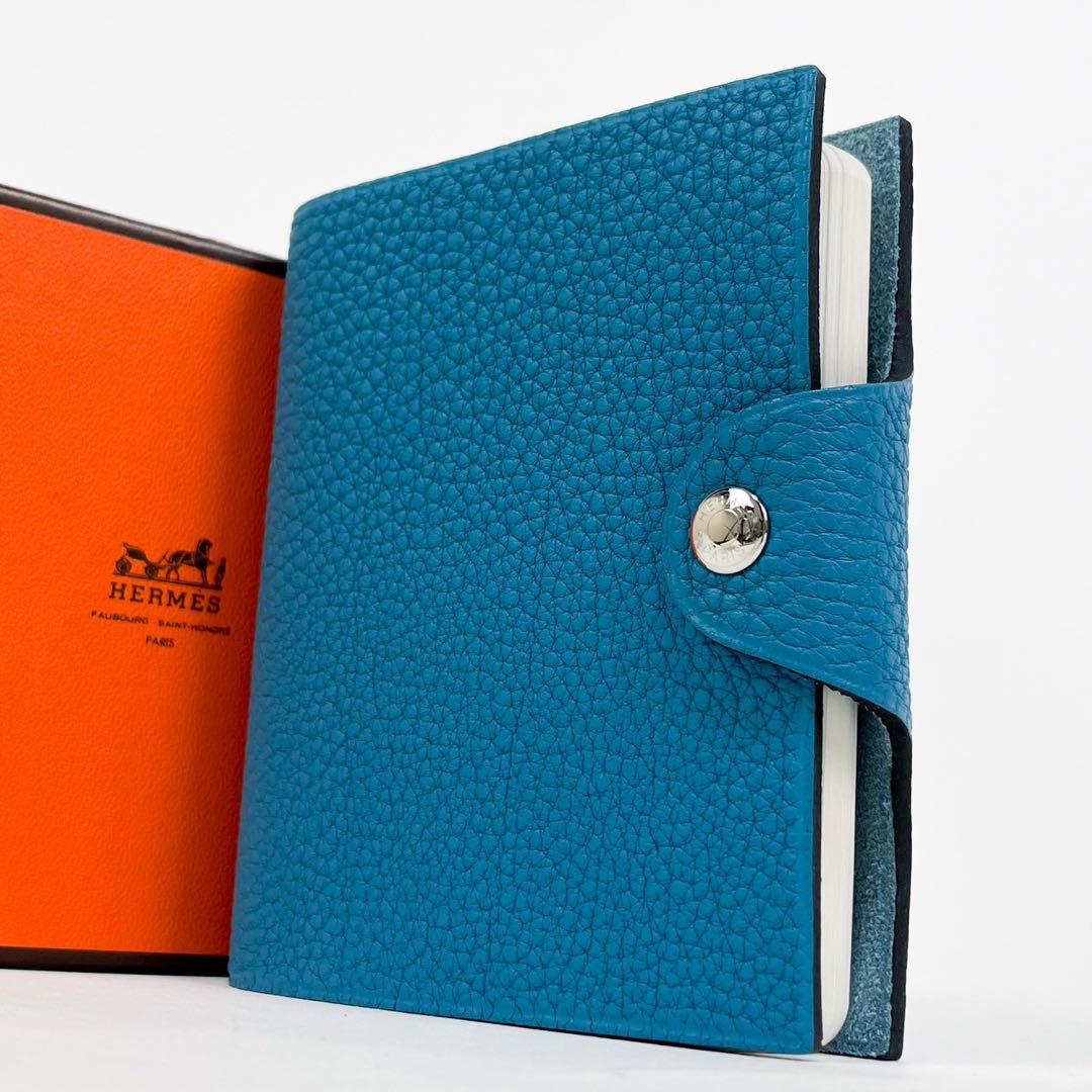 未使用 HERMES エルメス ユリスミニ トゴ ブルージーン 手帳 メモ帳 HERMES（エルメス）ユリスMini メモ帳 | 北九州（小倉）・下関の質屋