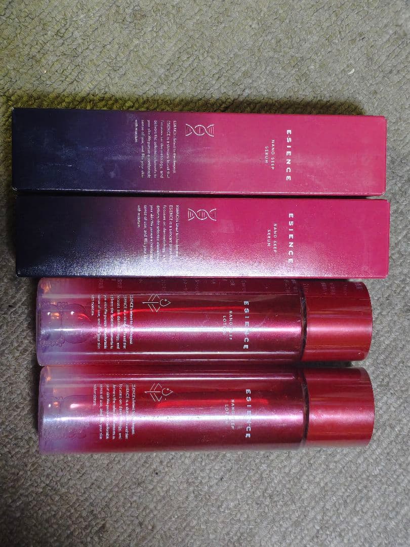 ESIENCE ナノシープセラム&ナノディープローション　各2本セット