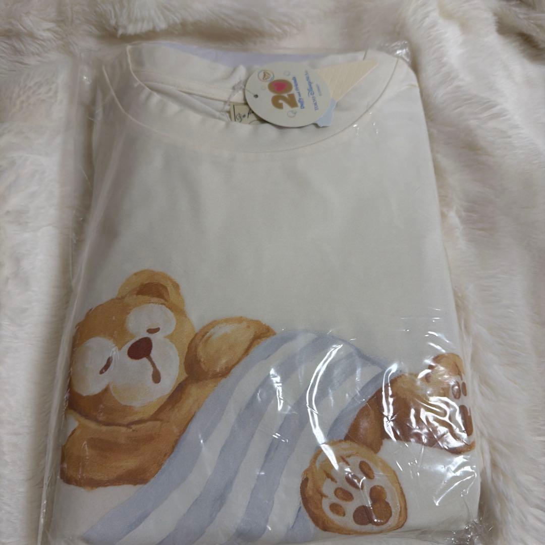 ダッフィー ジェラピケ ルームウェアセット 長袖 楽天市場】ダッフィー ルームウェアセット 長袖 ホワイト gelato pique