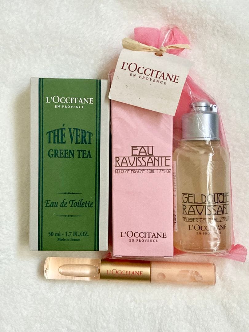 ロクシタン オードトワレ ギフトセット グリーンティー フルール 50ml×2