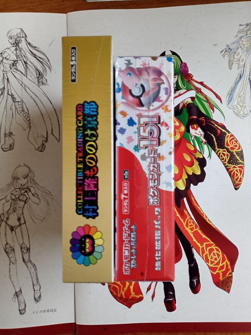 村上隆 もののけ京都 1BOX ポケモンカード151 1BOX シュリンク付き
