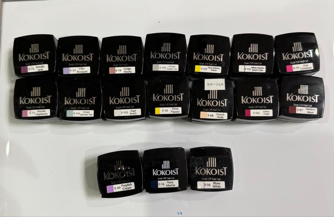 4g入り ココイストカラー14色 プロ用ジェル 化粧品登録済み 日本製