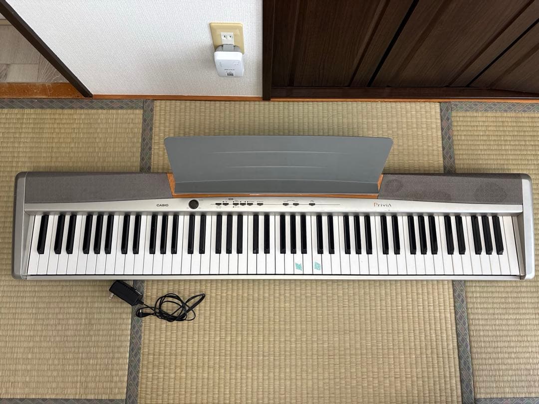 【ジャンク】　 CASIO privia PX120 電子ピアノ　88鍵盤