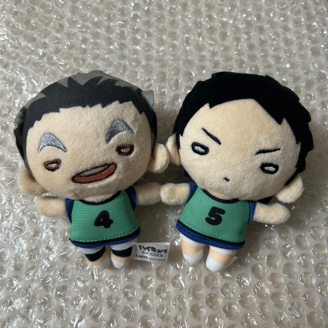 ハイキュー!! にとたん ビブス 赤葦 木兎 梟谷 ぬいぐるみ 練習ユニフォーム