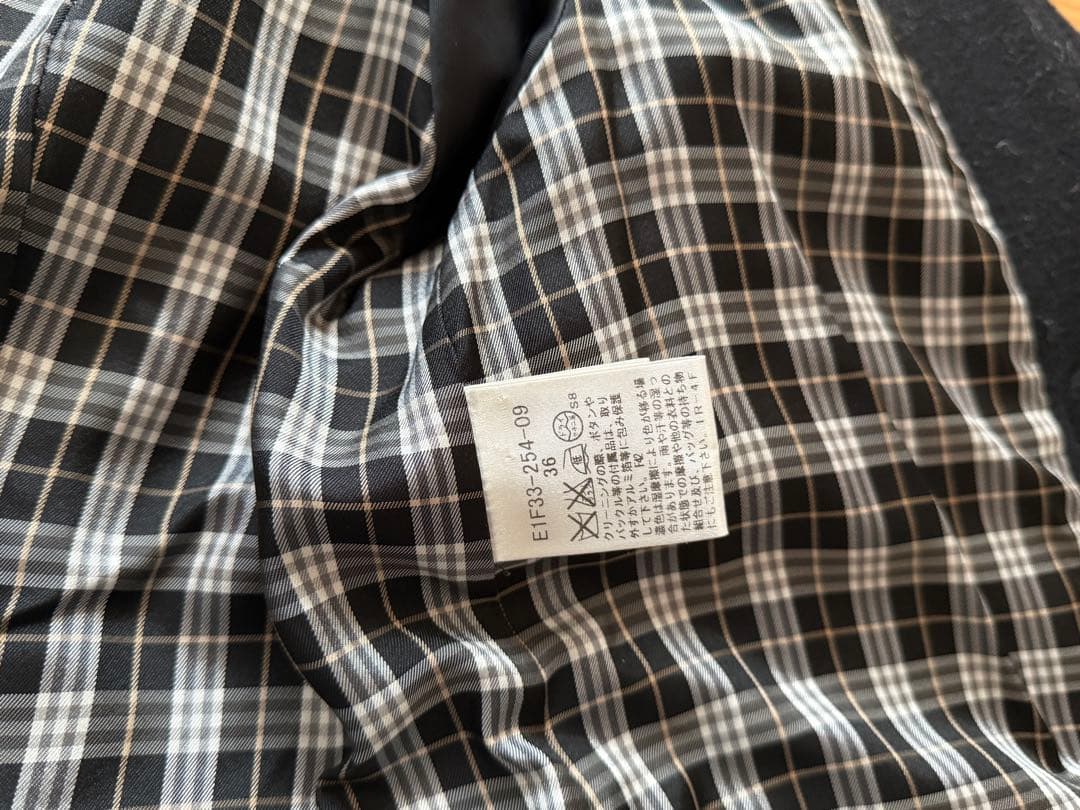 SOUMA様専用 【バーバリーブルーレーベル】黒いダッフルコート - メルカリ