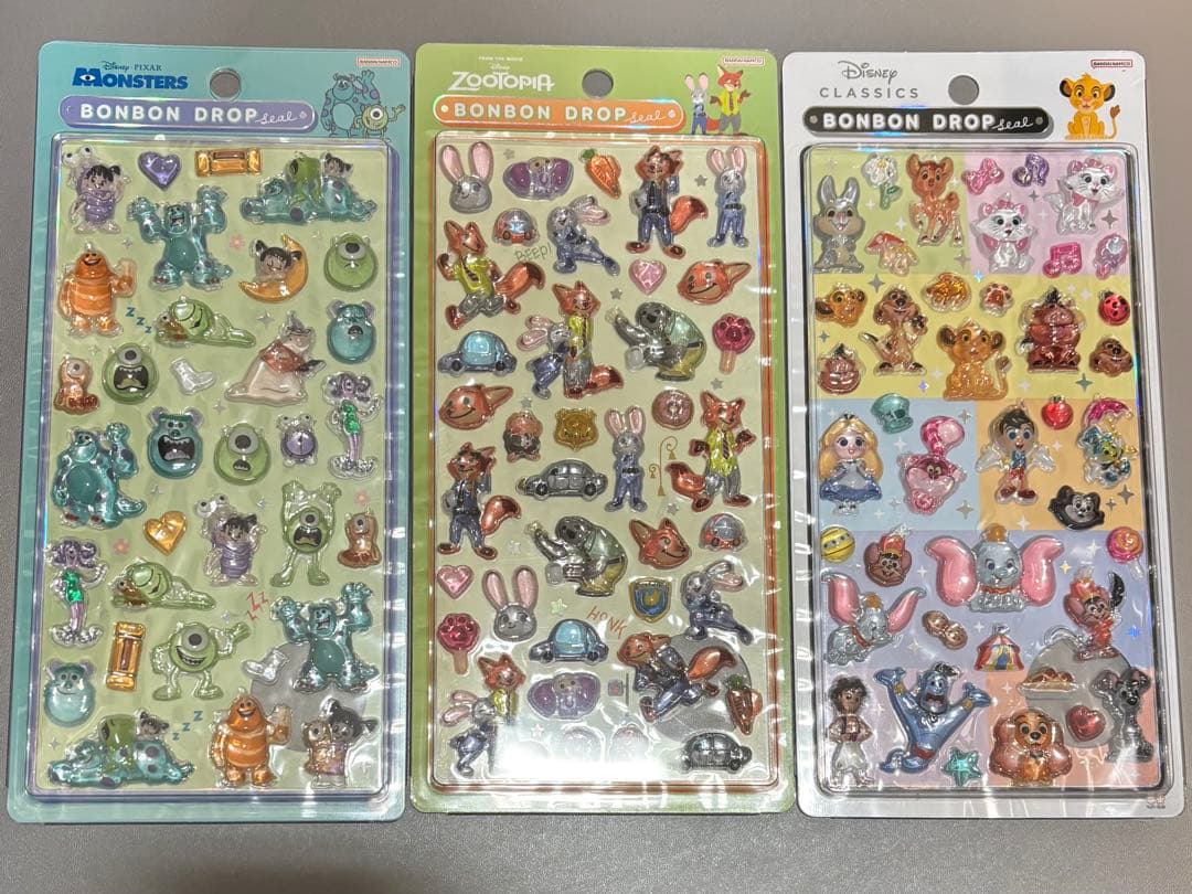 ボンボンドロップシール ディズニー 正規品