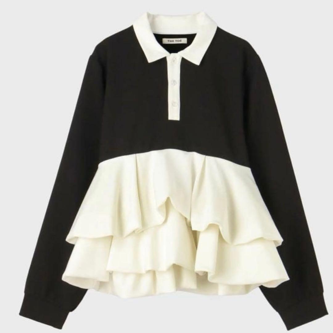 美品THE TOE Hydra Peplum tops Mサイズトップス