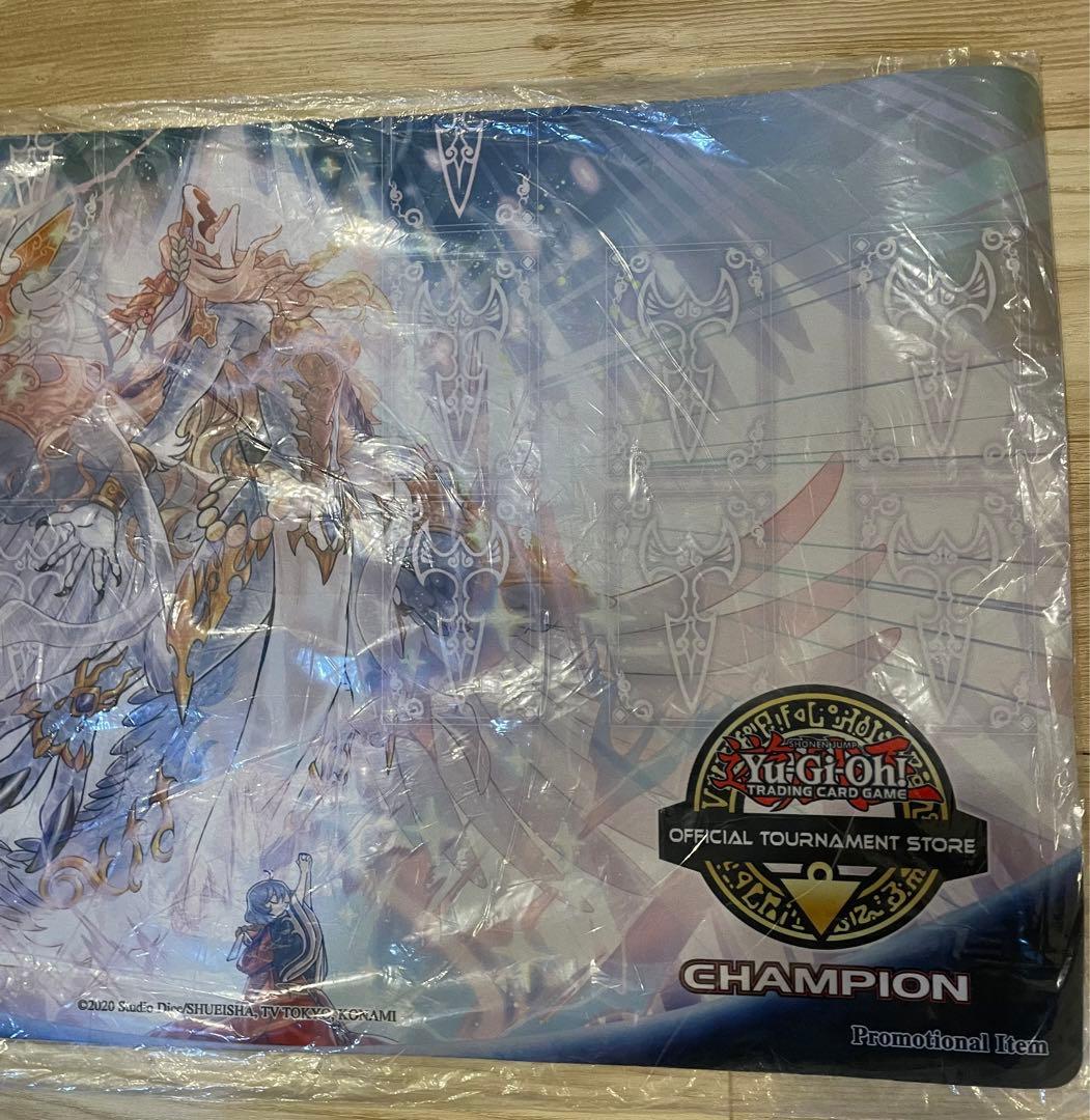 希少 粛声なる竜神サフィラ OTSチャンピオン プレイマット 新品未開封