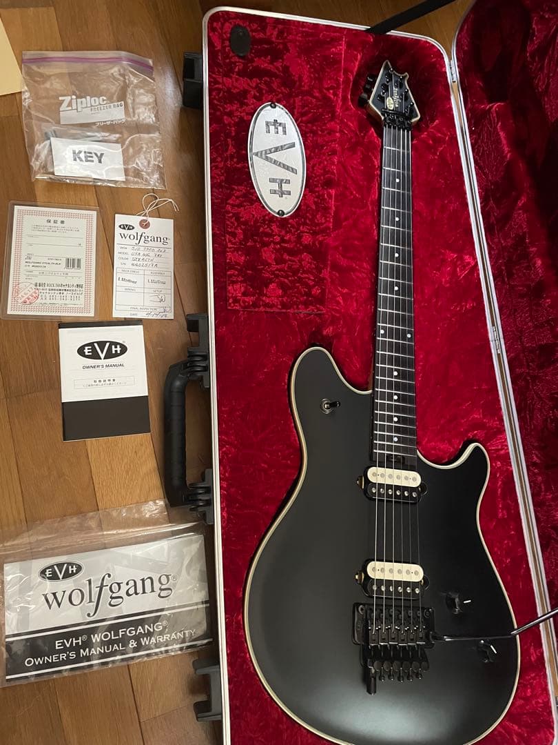 美品！EVH Wolfgang USA Stealth Black ギブソン