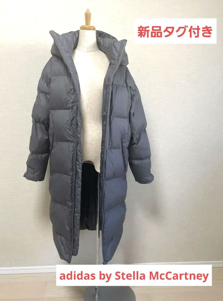 新品タグ付き】adidas ステラマッカートニー ダウンコート - メルカリ