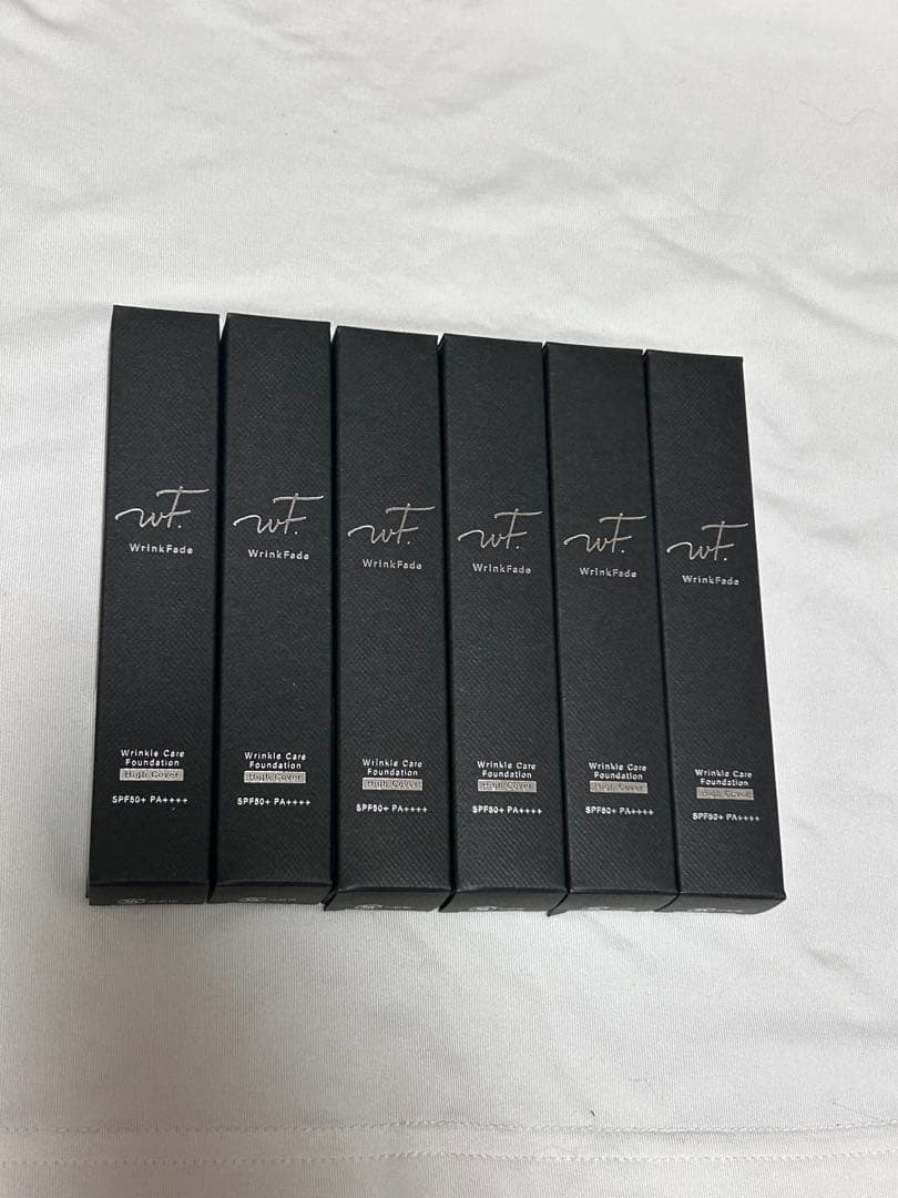 WrinkFade high coverファンデーション6本セット