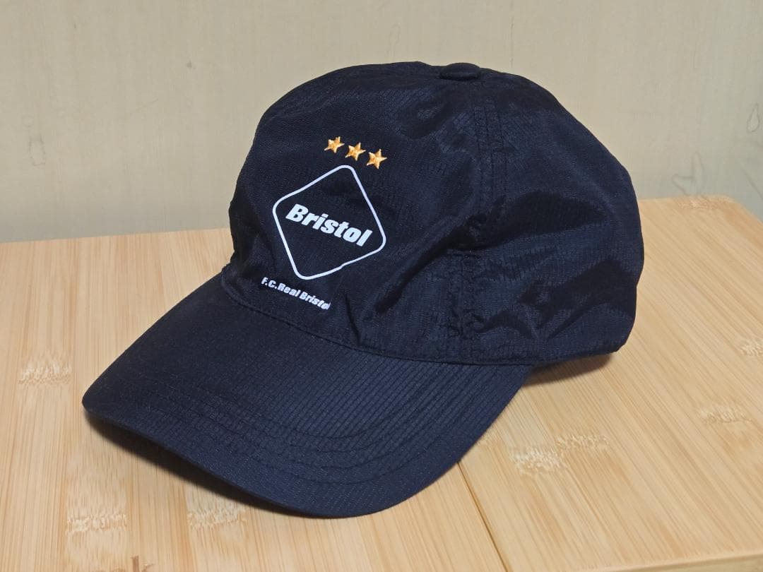 美品 F.C.Real Bristol ブリストル 黒 キャップ fcrb