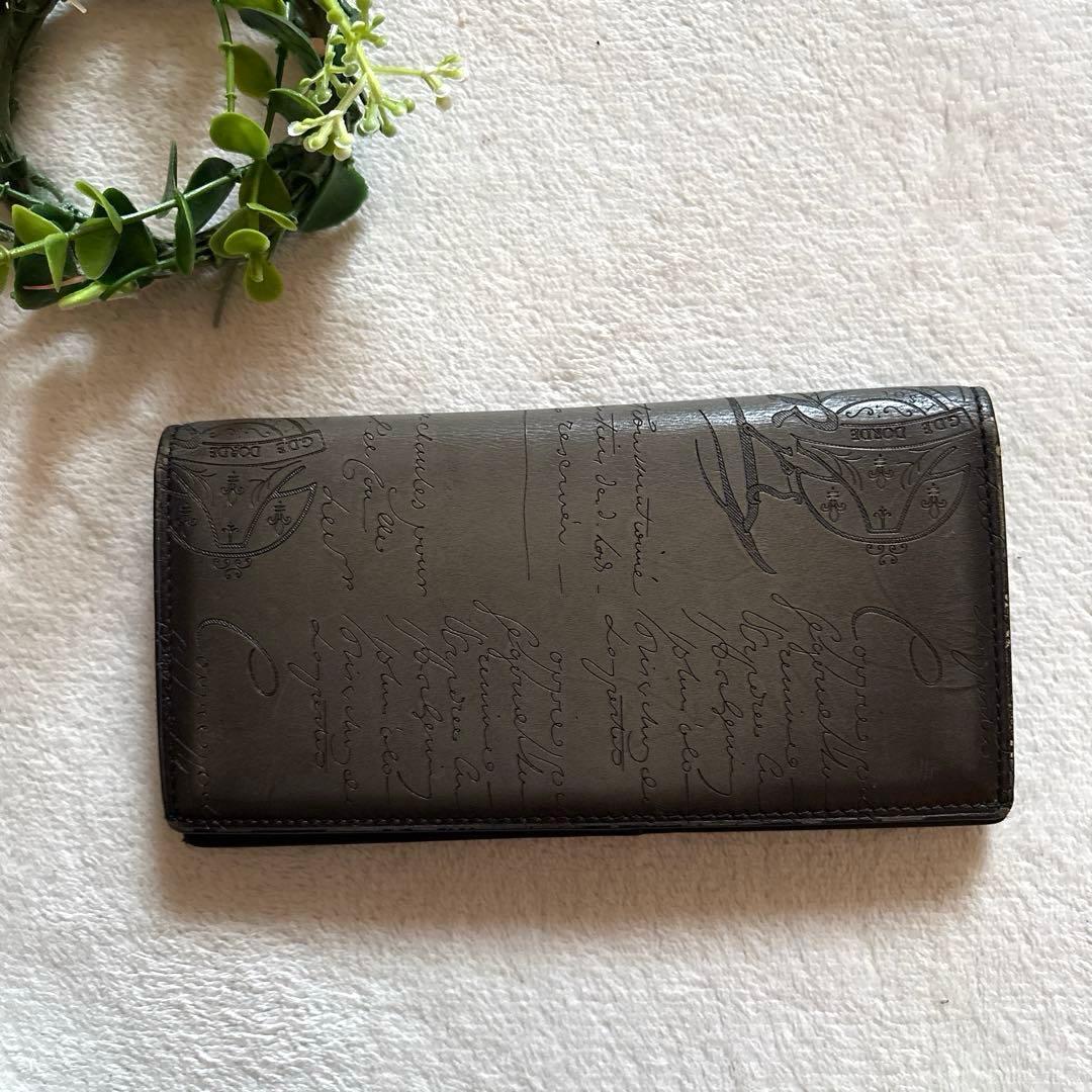 美品✨ベルルッティ Berluti ロングウォレット 長財布 カリグラフィー