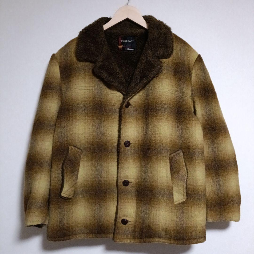 希少　70s タウンクラフト　オンブレチェック　ジャケット