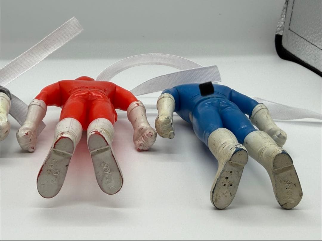 大戦隊ゴーグルファイブ ソフビ 4体セット ポピー 日本製 当時物 ※訳