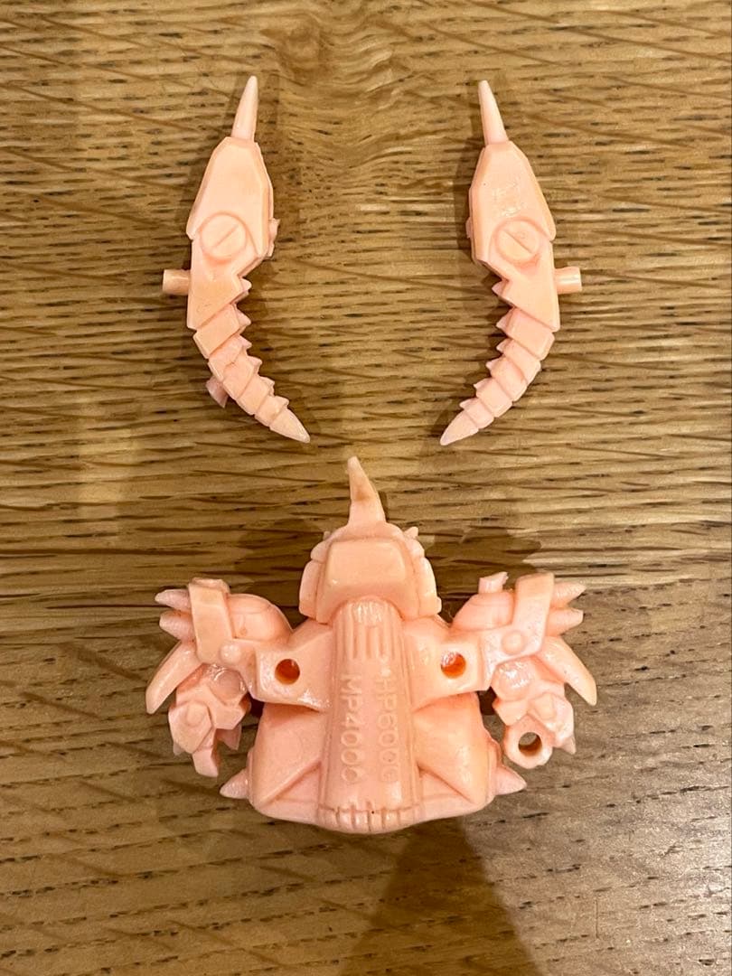 当時物】SDガンダム ガン消し ガシャポン バウザードーベン 一部備品