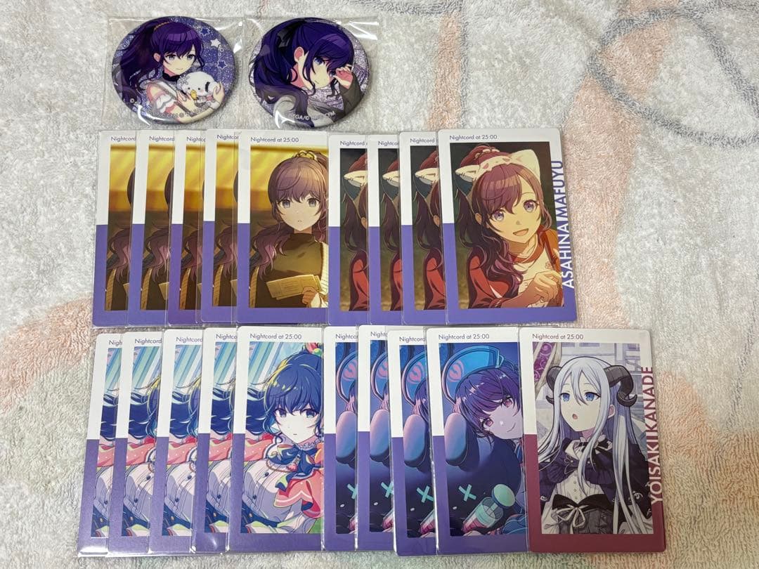 プロセカ 朝比奈まふゆ グリッター 缶バッジ エピカ ePick card - メルカリ