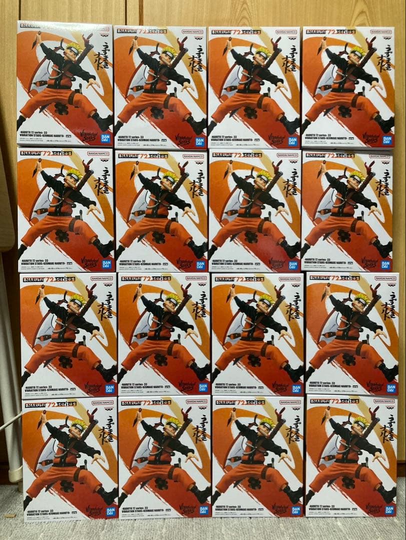 NARUTO 72 series うずまきナルト フィギュア　16個