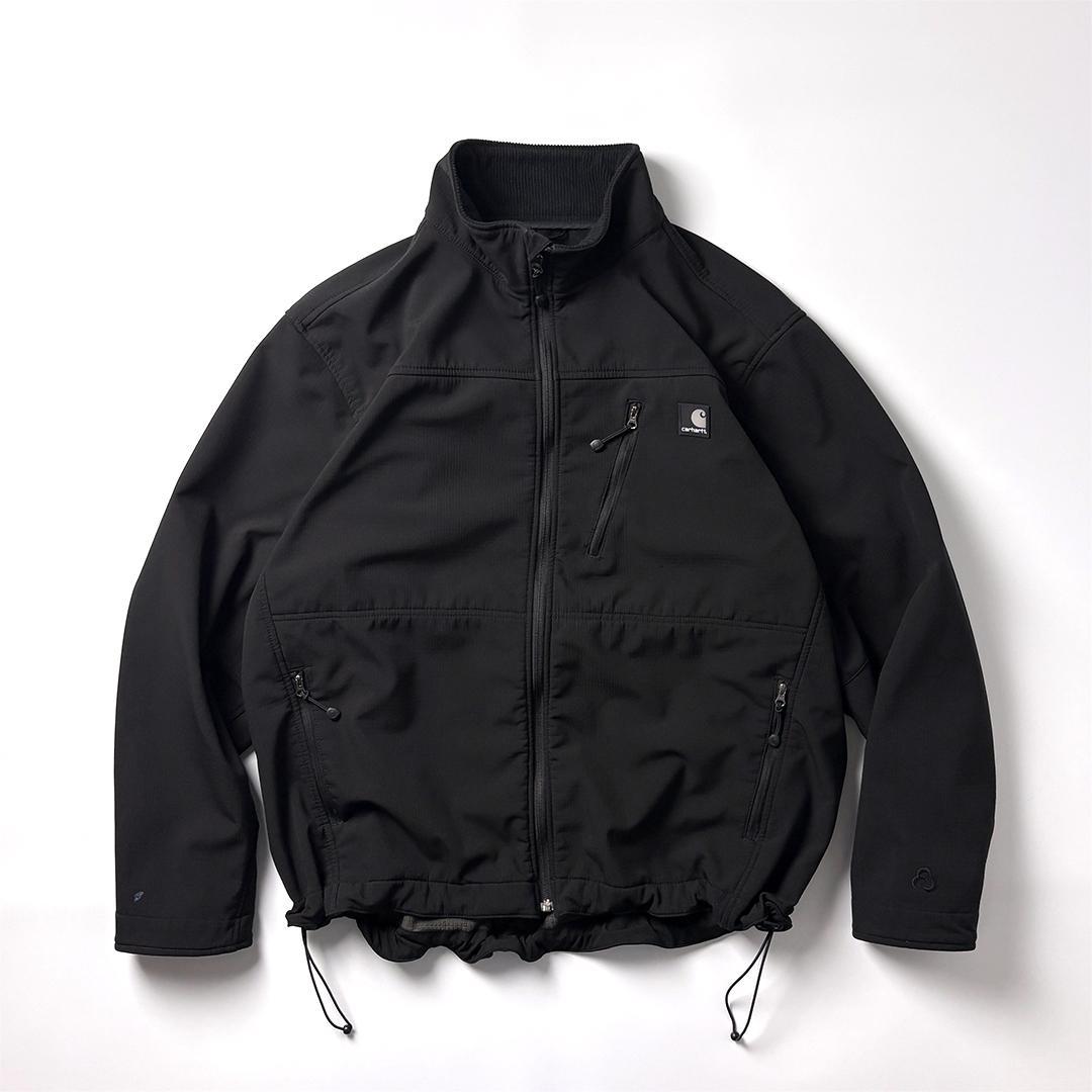 Carhartt カーハート ナイロンジャケット XL ドローコード ブラック