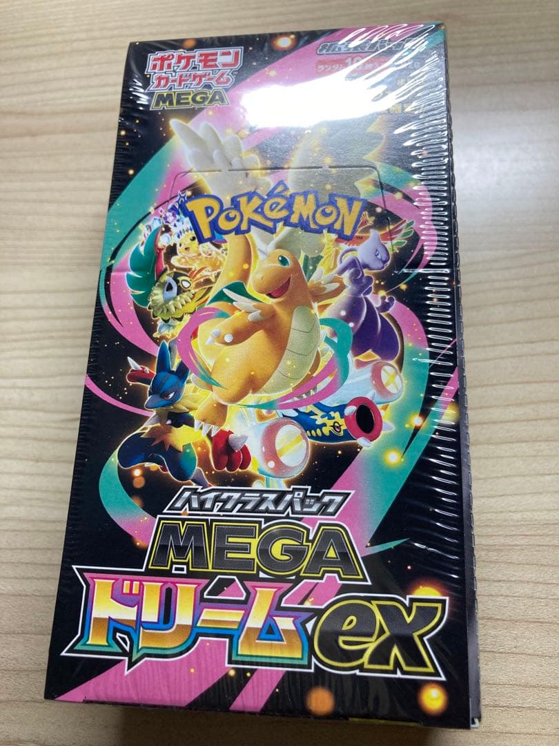 ポケモンカードゲーム MEGAドリームex 未開封 1BOX シュリンク付き