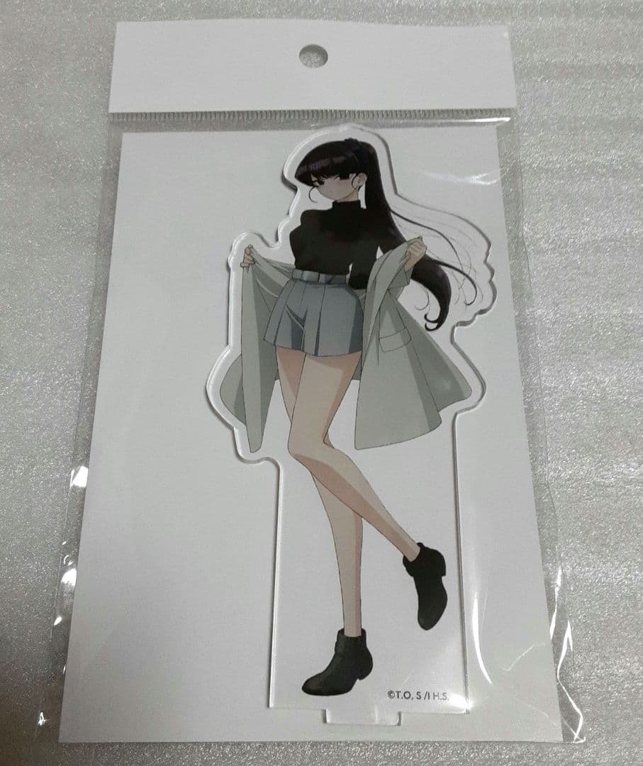 古見さんは、コミュ症です。アクリルスタンド 古見硝子 私服 冬ver