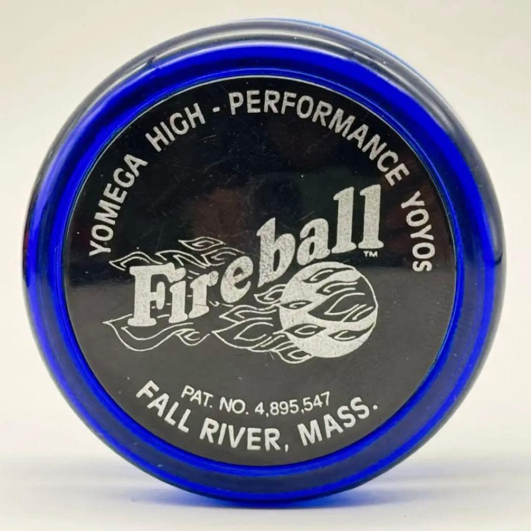 デカ玉ファイヤーボール黒ブルーYOMEGAヨメガFireballハイパーヨーヨー
