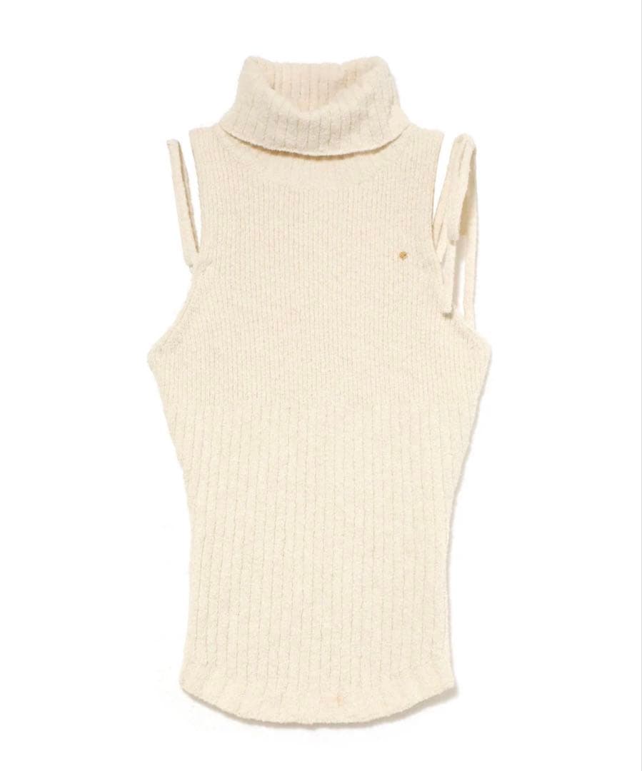 トップス ANDMARY Rumi knit tank ivory