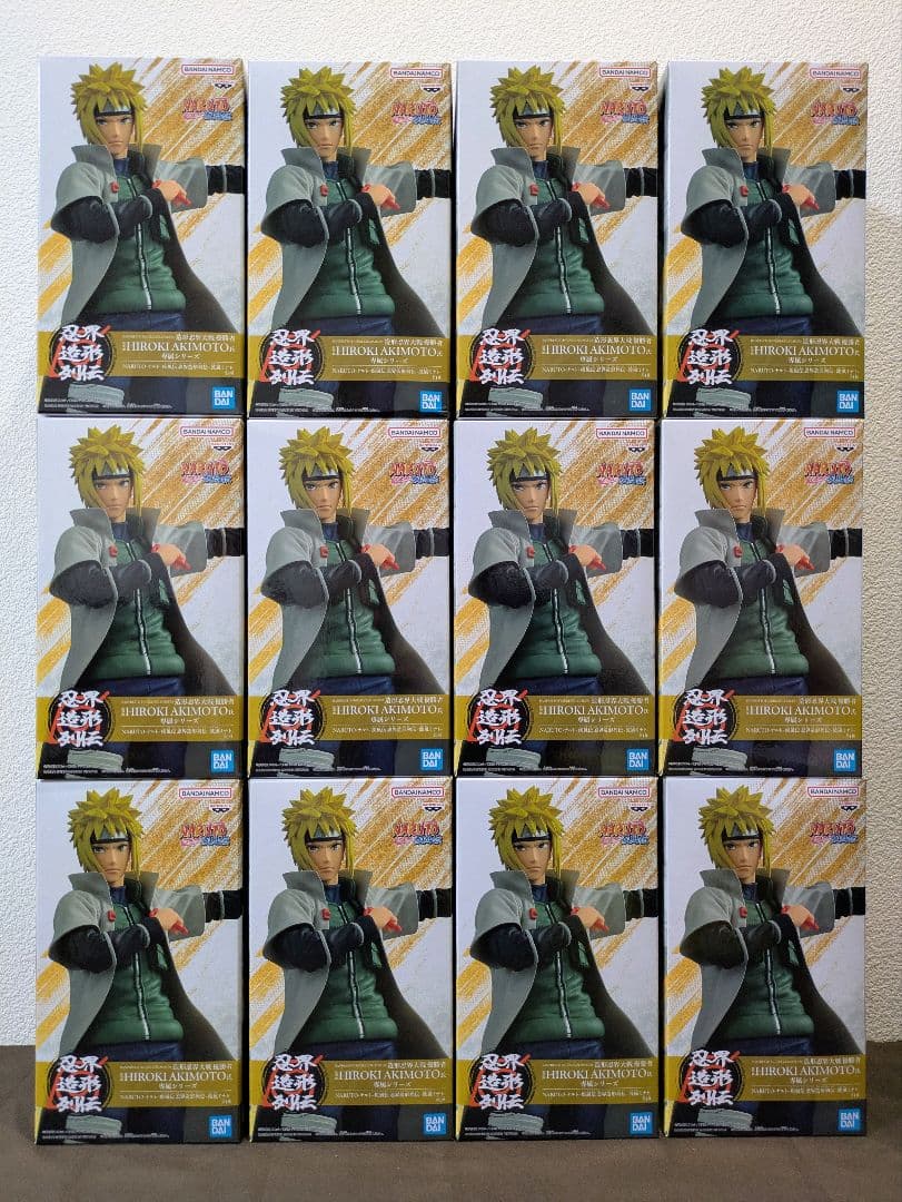 NARUTO ナルト疾風伝 忍界造形列伝 波風ミナト フィギュア12体セット