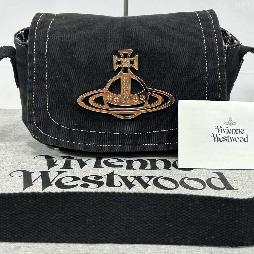 【美品】ヴィヴィアンウエストウッド エッジウェア ショルダーバッグ キャンバス 2026年最新】vivienne westwood ショルダーバッグ ビッグオーブ エッジ