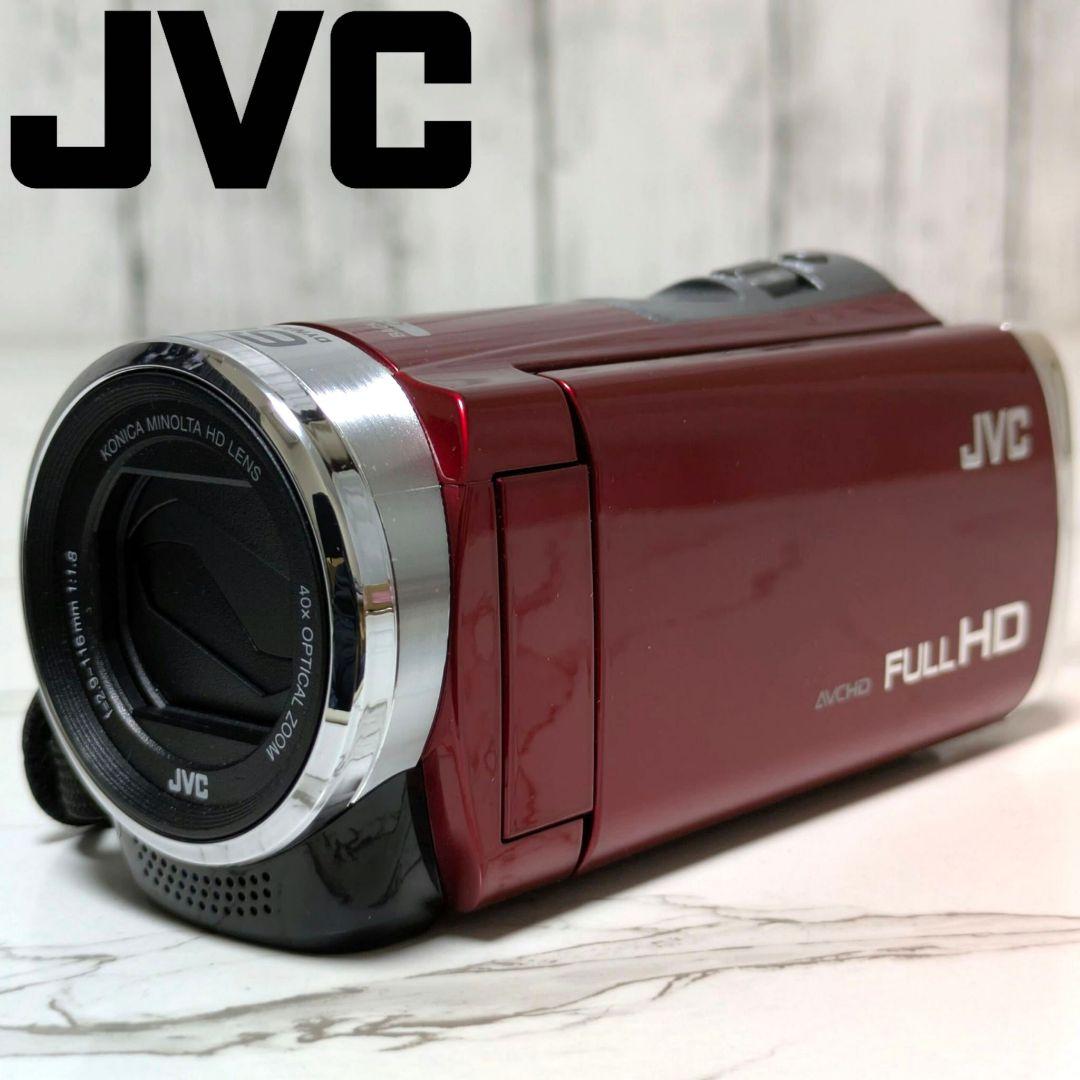 JVC　GZ-HM199　レッド　2017年製