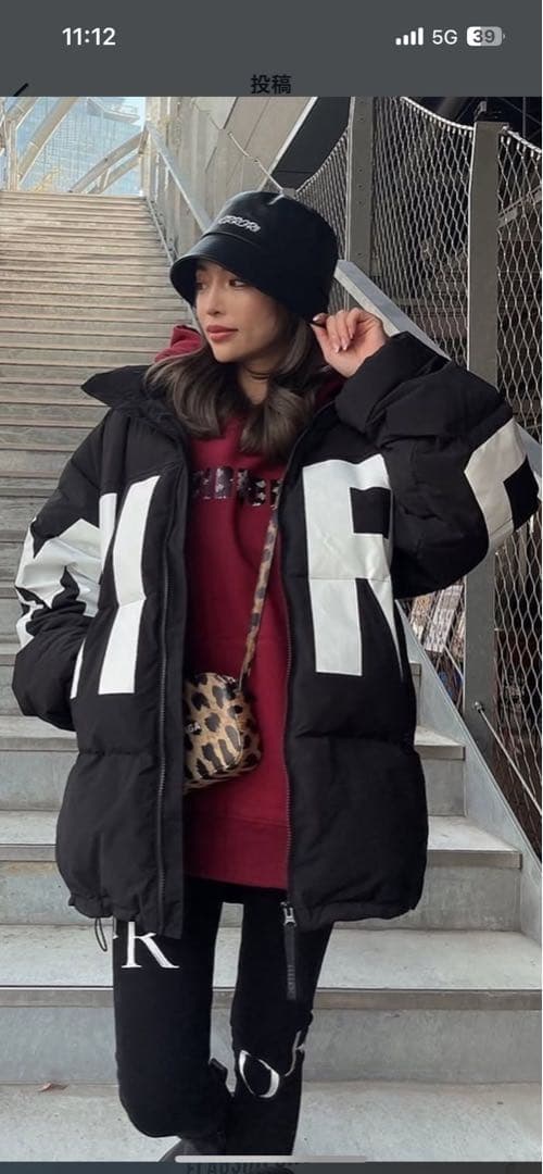 mirror9 アイコンダウン　ブラックM新品　icon